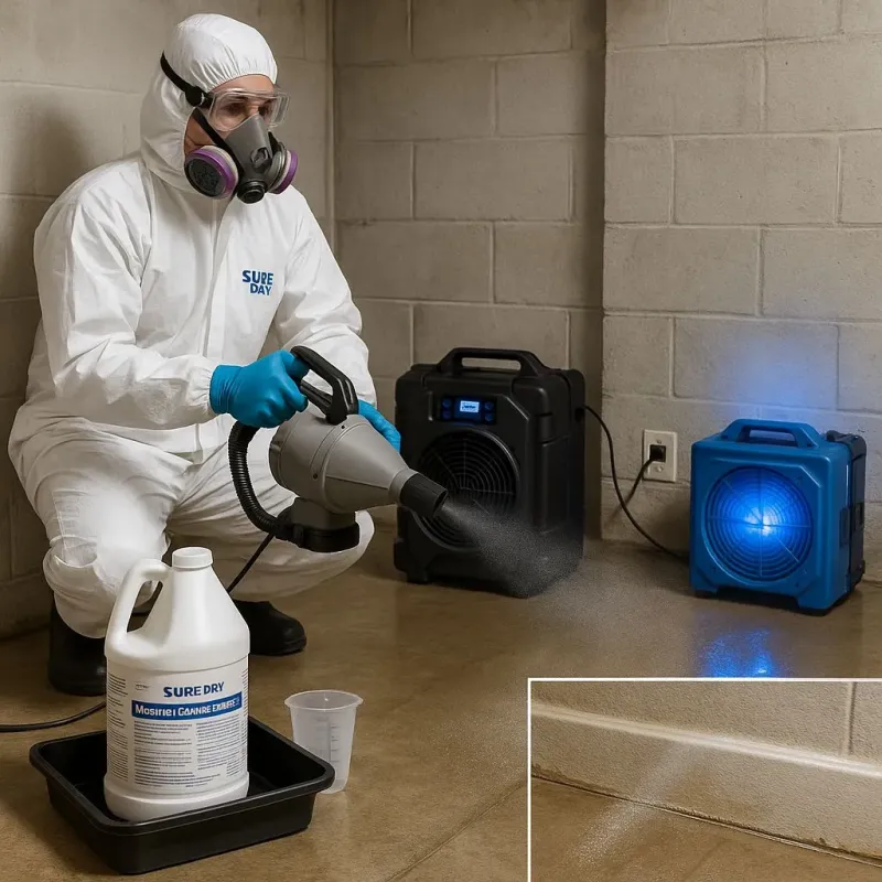 Sanitization and Odor Removal process in Middletown, OH