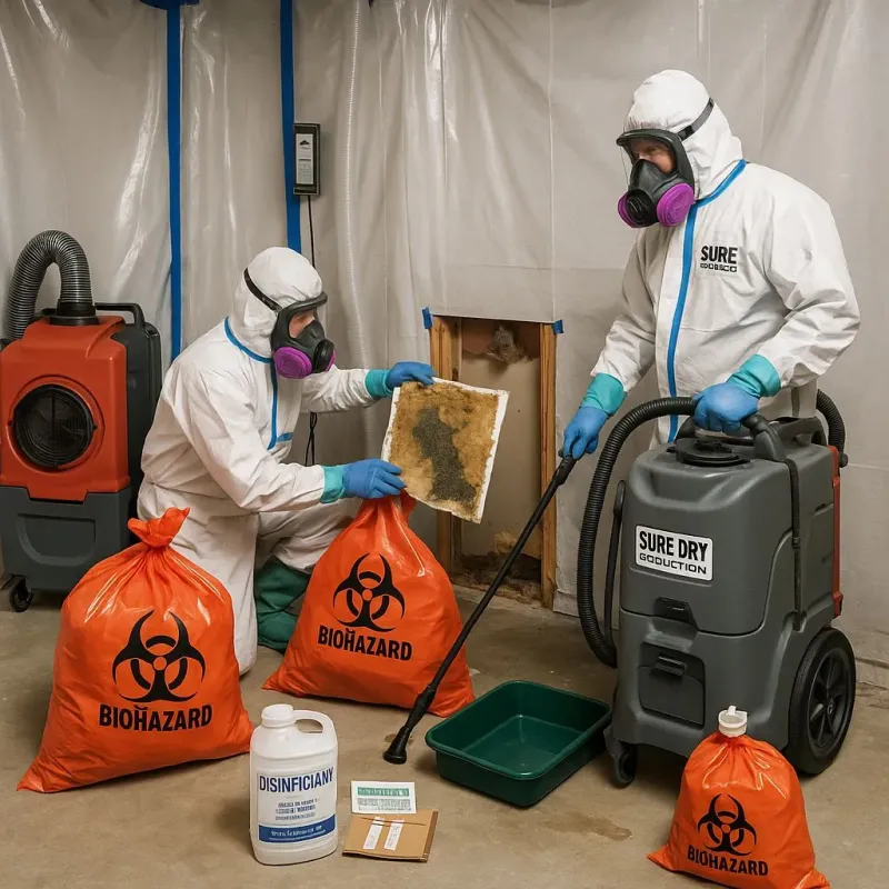Contaminated Water Handling Protocols process in Middletown, OH