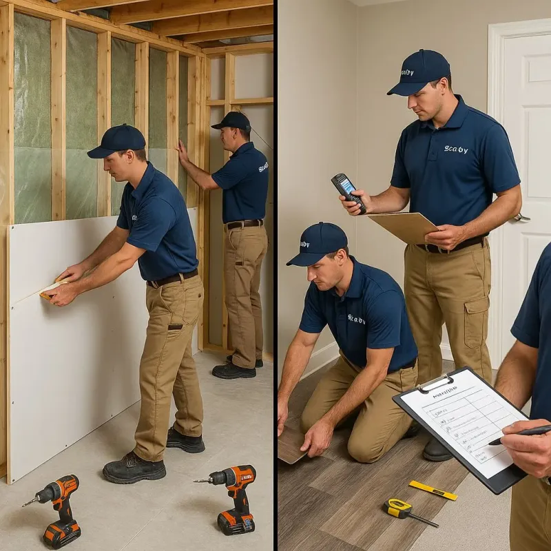 Repairs and Reconstruction process in Middletown, OH